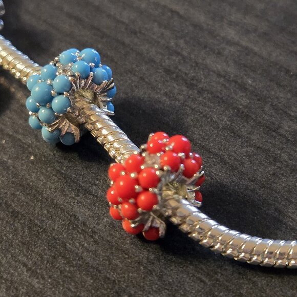 New Pandora Turquoise Ocean Pearl  Charm - Picture 4 of 4